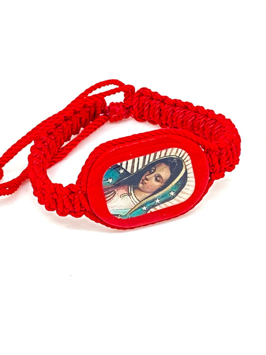 Our Lady of Guadalupe Red Bracelet - Unique Catholic Gifts