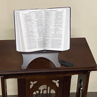 Sacred Heart Wood Bible Stand 9 x 8" - Unique Catholic Gifts