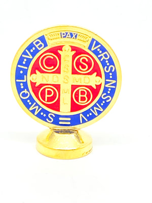 St. Benedict Magnetic Dashboard Medal 2