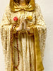 Rosa Mystica Hand Painted Statue 16" - Unique Catholic Gifts