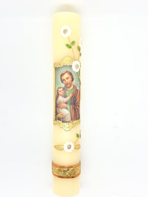 Saint Joseph  Candle Cirio Candle Beeswax 11
