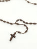 Brown Corded Rosary - Unique Catholic Gifts