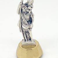 Saint Christopher  Car Statue 2" - Unique Catholic Gifts