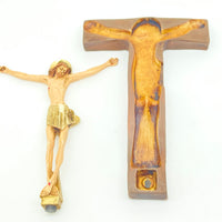 Medjugorje Travel Standing Crucifix 6 1/2" - Unique Catholic Gifts