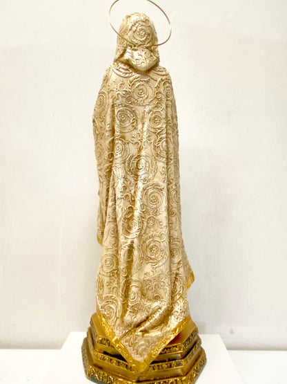 Rosa Mystica Hand Painted Statue 16" - Unique Catholic Gifts