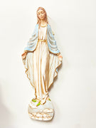Our Lady of Grace Wall Plaque (15 1/2" x 6") - Unique Catholic Gifts