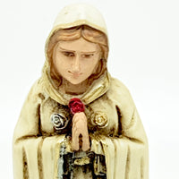 Rosa Mystica Hand Painted Statue (4 1/2") - Unique Catholic Gifts