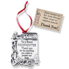Firefighter Thank You Ornament - Unique Catholic Gifts
