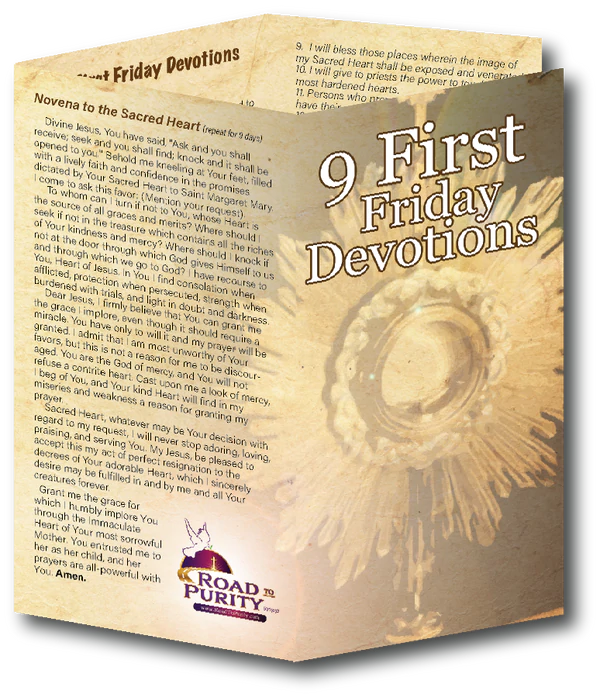 9 First Friday Devotions - Unique Catholic Gifts