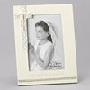 First Holy Communion Frame with Silver Scroll 8 x 6" - Unique Catholic Gifts