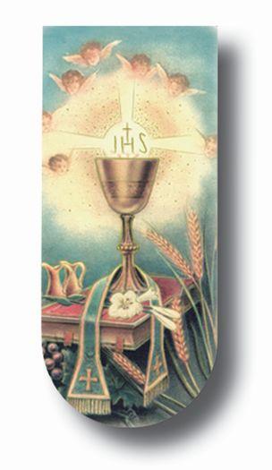 Holy First Communion Magnetic Bookmark - Unique Catholic Gifts