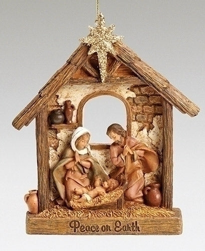 Fontanini Holy Family Ornament 4 1/2" - Unique Catholic Gifts