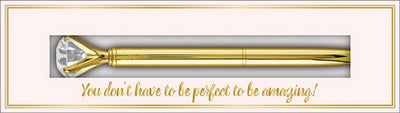 Gold Gem Pen in Gift Box - Unique Catholic Gifts