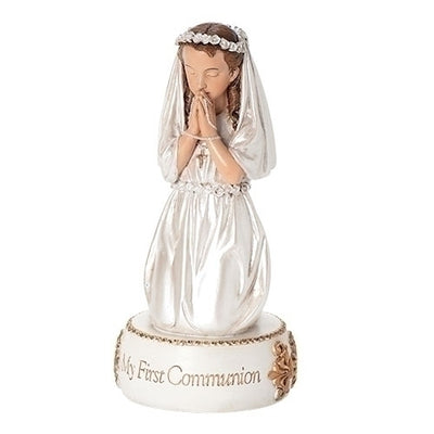 Girl's First Communion Figure Keepsake 5 1/2