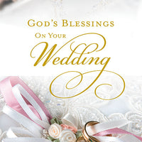God's Blessing on Your Wedding Greeting Card - Unique Catholic Gifts