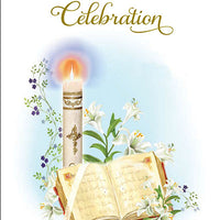 God's Blessings on this Day of Celebration Greeting Card - Unique Catholic Gifts
