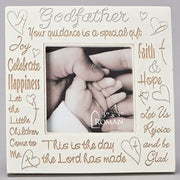 Godfather Inspirational Picture Frame 4" - Unique Catholic Gifts