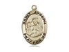 Gold Filled St Joseph Pendant (1 x 5/8") - Unique Catholic Gifts