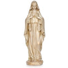 Golden Immaculate Heart of Mary Statue - 13 3/4" - Unique Catholic Gifts
