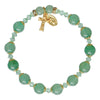 Genuine Green Jade Rosary Bracelet (8 mm) - Unique Catholic Gifts