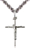 Sterling Silver Crucifix Pendant on a Sterling Silver Chain - Unique Catholic Gifts