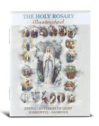 The Holy Rosary Illustrated (all 4 sets of Mysteries) - Unique Catholic Gifts