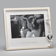 Holy First Communion Frame With Chalice for 4 x 6 picture - Unique Catholic Gifts