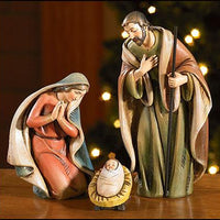 Holy Family Nativity Set ("6 1/2") - Unique Catholic Gifts