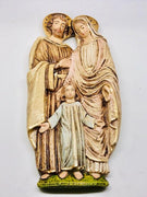 Holy Family Wall Plaque  (11") - Unique Catholic Gifts