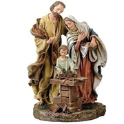 Holy Family in the Carpenter Shop Statue (9 1/2") - Unique Catholic Gifts