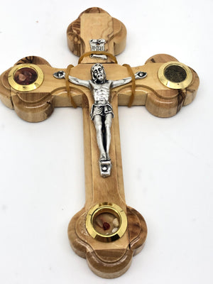 Holy Land Crucifix Olive Wood 