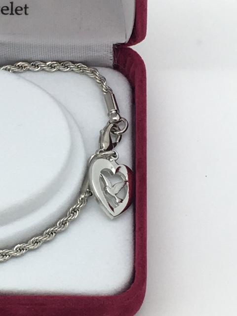 Rope Holy Spirit Bracelet ("7 1/2") - Unique Catholic Gifts