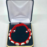 Red Divine Mercy Rosary Bracelet - Unique Catholic Gifts