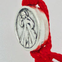 Red Divine Mercy Rosary Bracelet - Unique Catholic Gifts