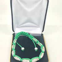 Green Our Lady of Guadalupe  Rosary Bracelet - Unique Catholic Gifts
