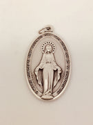 1 3/4" Oxidized Miraculous Medal - Unique Catholic Gifts