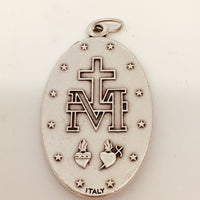 1 3/4" Oxidized Miraculous Medal - Unique Catholic Gifts