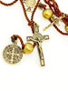 Home Blessings Benedict Crucifixes and Medals door hang (14") - Unique Catholic Gifts