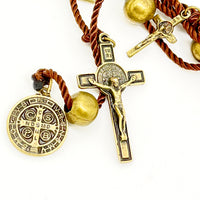 Home Blessings Benedict Crucifixes and Medals door hang (14") - Unique Catholic Gifts