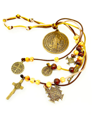 Home Blessings Benedict Crucifixes Keys Medals door hang (13