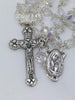 Clear Crystal Tear Drop Rosary - Unique Catholic Gifts