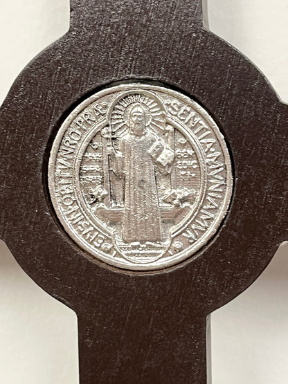St. Benedict Wall Crucifix 11" - Unique Catholic Gifts