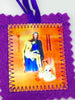 Purple Velvet Scapular 2 x 2" - Unique Catholic Gifts