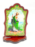St. Jude Standing Plaque  3 1/2" - Unique Catholic Gifts