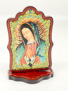 Our Lady of Guadalupe Standing Plaque  3 1/2" - Unique Catholic Gifts