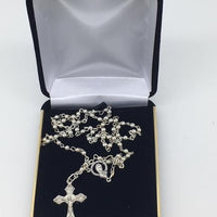 Petite Silver Rosary (3MM) - Unique Catholic Gifts