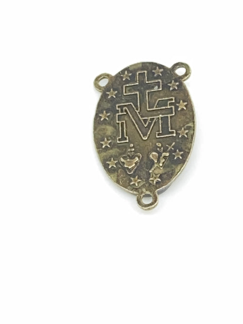 Bronze Miraculous Medal Centerpiece - Unique Catholic Gifts
