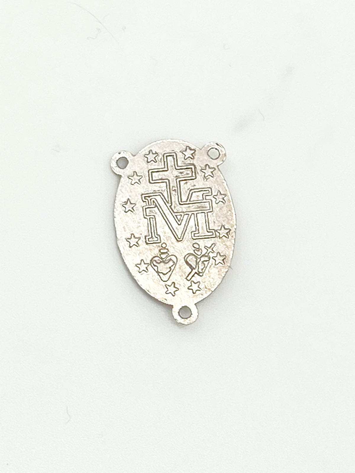 Silver Miraculous Medal Centerpiece - Unique Catholic Gifts