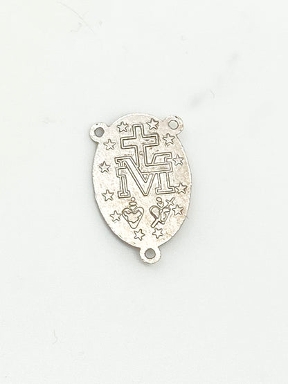 Silver Miraculous Medal Centerpiece - Unique Catholic Gifts