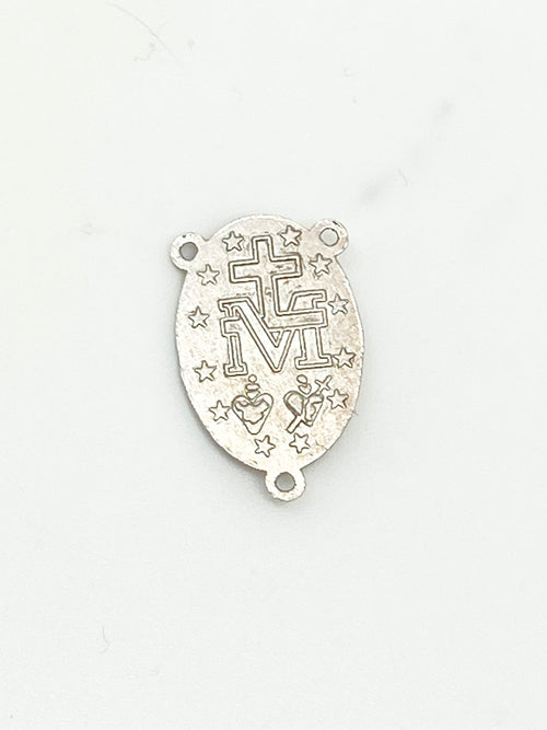 Silver Miraculous Medal Centerpiece - Unique Catholic Gifts